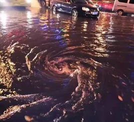 京城暴雨来袭 初体验 