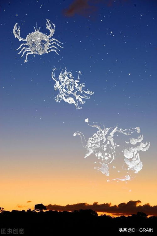 巨蟹天空中的星座(巨蟹座在天上的样子)