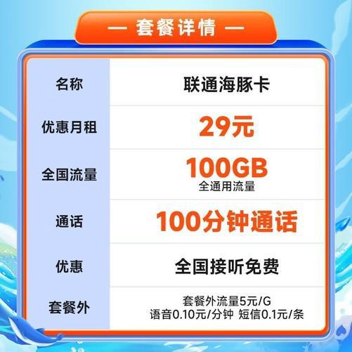 联通29元流量通用卡？联通畅享卡29元不限速不限app100G流量是真的吗?