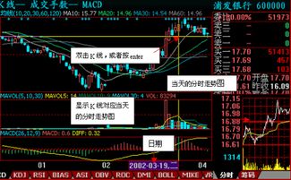 同花顺里分时走势图中下面那些黄蓝竖线是什么意思啊？