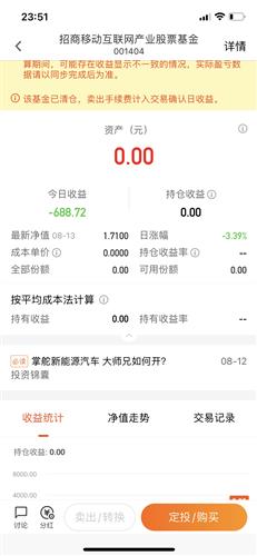 你好，昨天速盈卖出的钱，为什么今天还没到账？