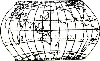 世界地理经纬轮廓图欣赏 世界地理经纬轮廓图素材图片