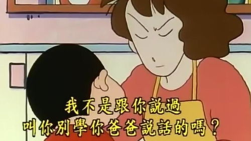 蜡笔小新 小新直呼妈妈的名字,好不懂礼貌 