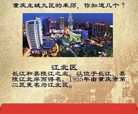 重庆人必须知道 主城9区名字来源