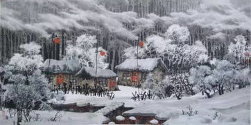 雪景画 