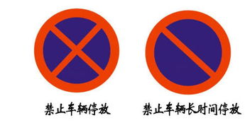 禁止停车标志标线