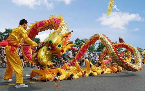 舞龙舞狮 中国民间传统文化
