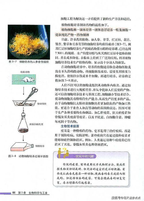 人教版高中生物选修2 生物科学与社会电子课本,最新高清版 