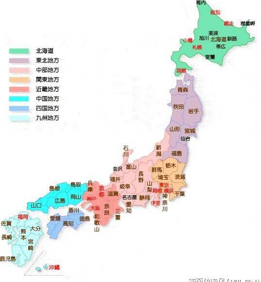 日本地图 图片搜索