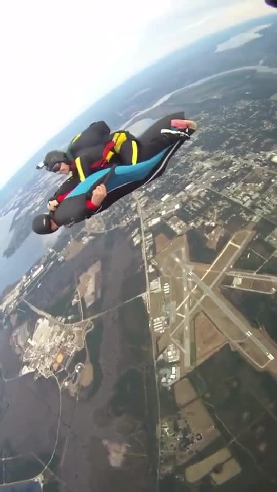 空中飞人人肉飞毯 