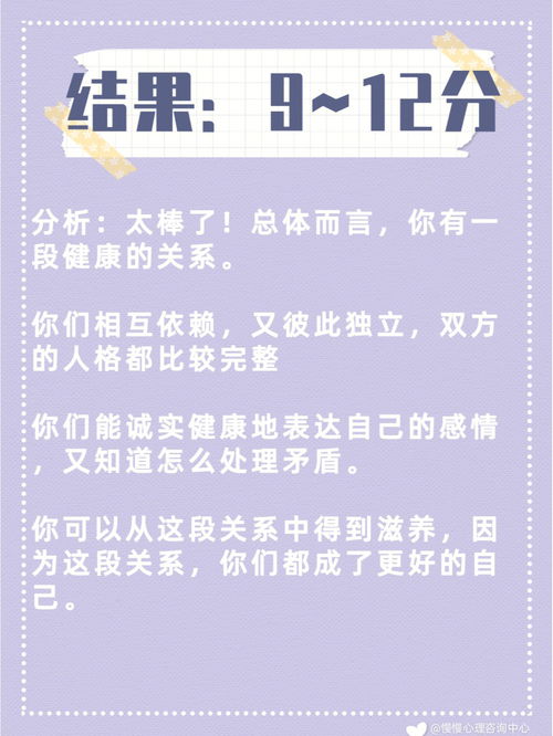 伴侣亲密测试12题测你的爱情幸福指数 