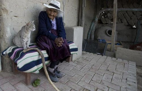 世界最长寿老人在屋外弹唱令人称奇 至今未婚未育