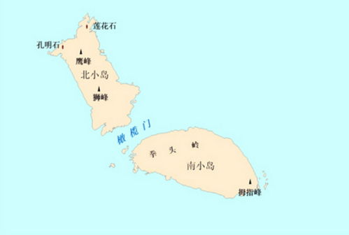 南小岛的地理坐标 