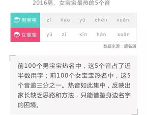 2016大数据 中国父母最爱给宝宝起什么名 