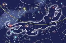 二十八星宿图 将星星连接 