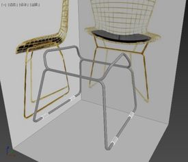 3Dmax椅子平面为什么没有挤出(3dmax模型突然隐形了不见啦)