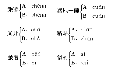 查字典.完成下面的练习. 1. 饱 在字典中的解释有 A.吃足了,B.满足,C.充足,D.丰满.课文中 饱经风霜 的 饱 应该选第 个解释. 2. 盛 有两个读音 A 