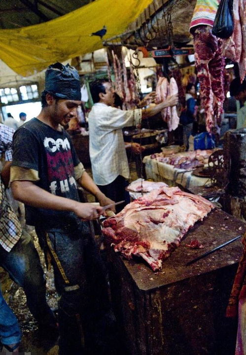 印度传统集市是肉多,跟中国比起来太不健康,还是中国好