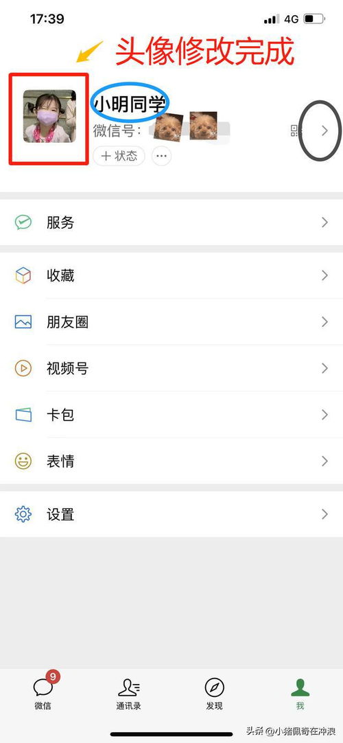 微信功能介绍 如何修改微信头像 名字 个签 这篇文章告诉你
