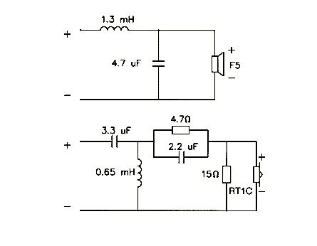 自制音响分频器二分频,喇叭3k阻值在8.5R,帮我算算电容 电感,各用多少 