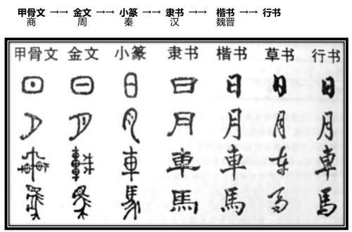 汉字演变 文章阅读中心 急不急图文 Jpjww Com