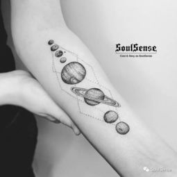 SoulSense 纹身 星空纹身,把银河都收入囊中