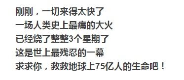 南半球被烧了21天 这是全世界最残忍的一幕...