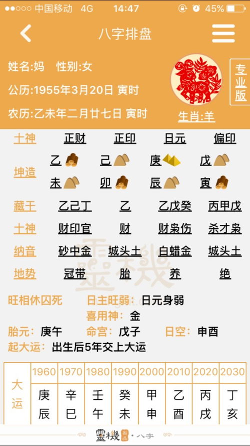 大师求助,这是我妈的八字,只问健康 拜谢 