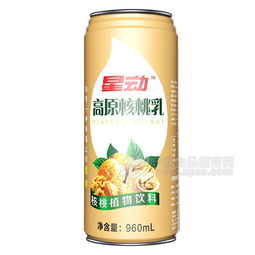 星动 高原核桃乳 植物饮料 960ml招商