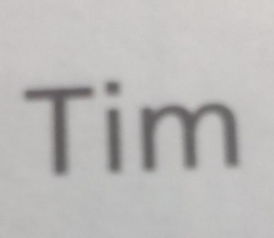 Tim人名是什么意思 