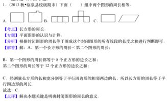 面积的知识点