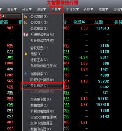 怎样快速的选出3块.4块的小股？用的是大智慧软件