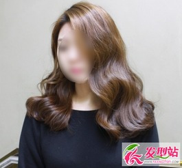 中长发烫什么发型 韩式女生中长发卷发设计