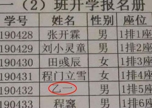 小学生因姓名笔画少走红,连名带姓只需2笔,考试可以领先别人