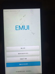 问 华为手机变成砖一直在emui刷机页面,点了重启,还是在这画面恢复出厂都试过了,没用 