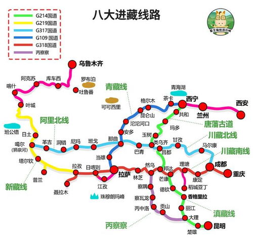 2021年暑期,适合自驾的5个热门旅游目的地,各地最出名线路地图