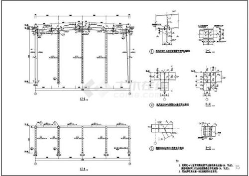 某地多层框架结构建筑加固改造结构施工图