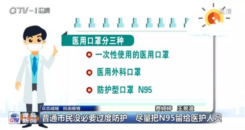 不一定非得N95 专家建议 普通市民没必要过度防护