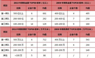 2006或2007中国房地产企业前30名排名