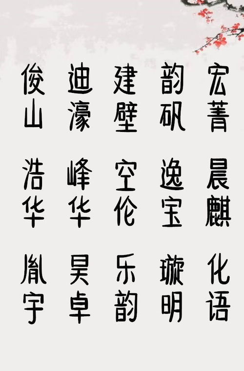 帅气阳光的男孩名字 贾师傅起名改名 