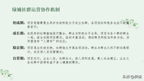 绿城特色化社群的建立及运营 房地产策划PPT 