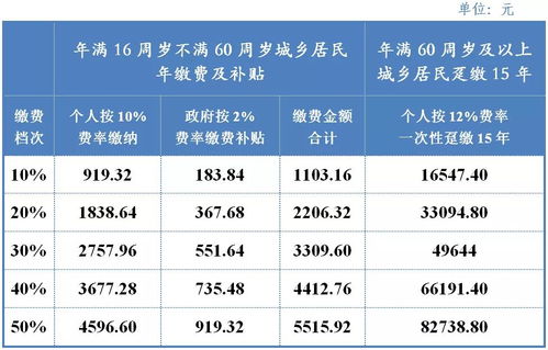 农民网:成都城乡居民养老保险档次及领取的金额（2023年06月04日更新）