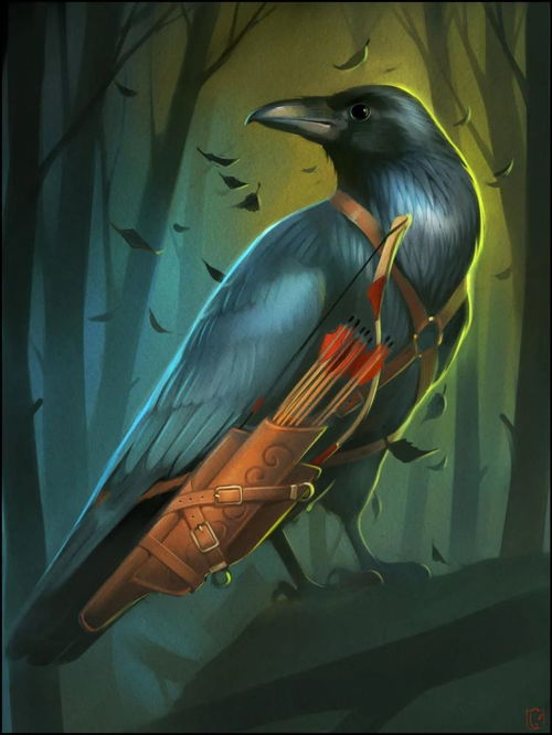 天秤座图腾指南 乌鸦,智慧的象征