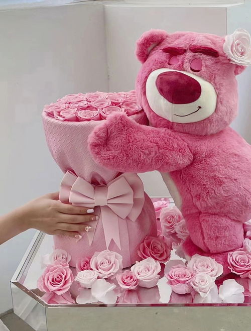 粉色草莓熊特效怎么弄的(迪士尼粉色的草莓熊)