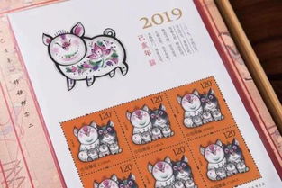 故宫邮政联名的猪年邮票,限量第一版,看着就很美