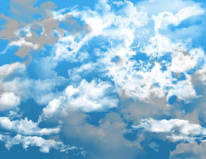 图片免费下载 蔚蓝白云素材 蔚蓝白云模板 千图网 