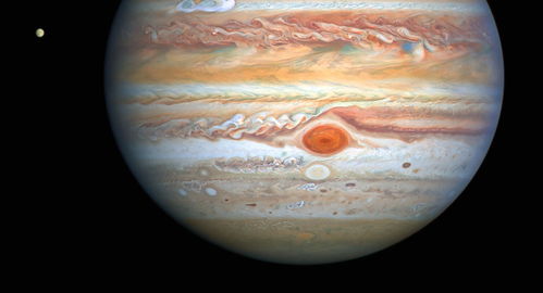 天文学家捕获木星不寻常的 三重 图像