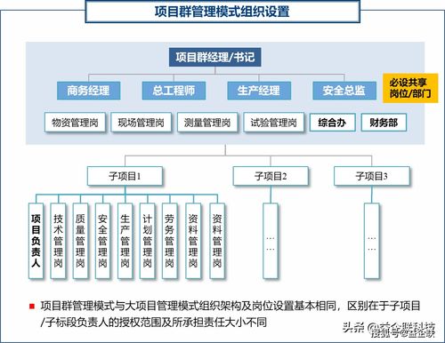 谈谈建设工程项目群管理