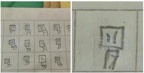 孩子被老师罚抄 罗 字,他2分钟写完100个字,妈妈看到笑出眼泪