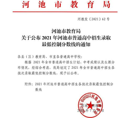 广西河池高中录取分数线2023，河池市有几所高中